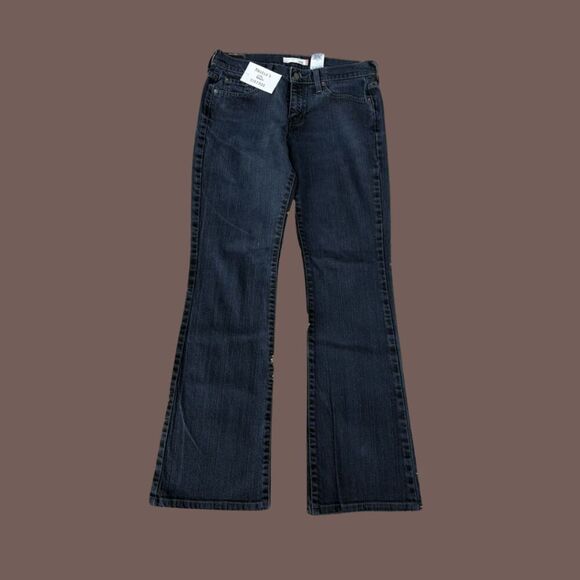 Vintage Levi’s 515 Y2K Black Bootcut Denim Jeans Size 6M - Picture 2 of 4